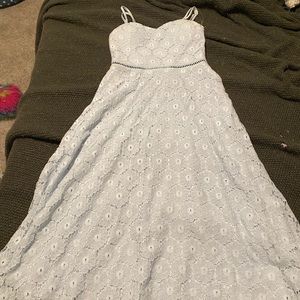 Tea length sun dress